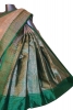 Exclusive Classic Contrast Handloom Tussar Silk Saree